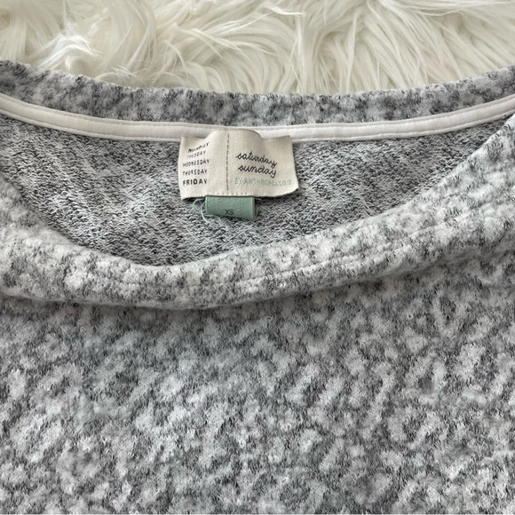 Anthropologie Saturday Sunday Andro Leopard Sweater | Size XS - Picture 4 of 6